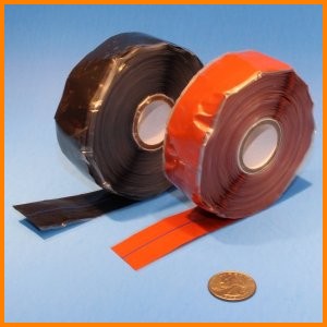 Traction motor insulation and junction electrical silicone rubber tape